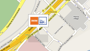 Mapa de situacio de l'IMIM