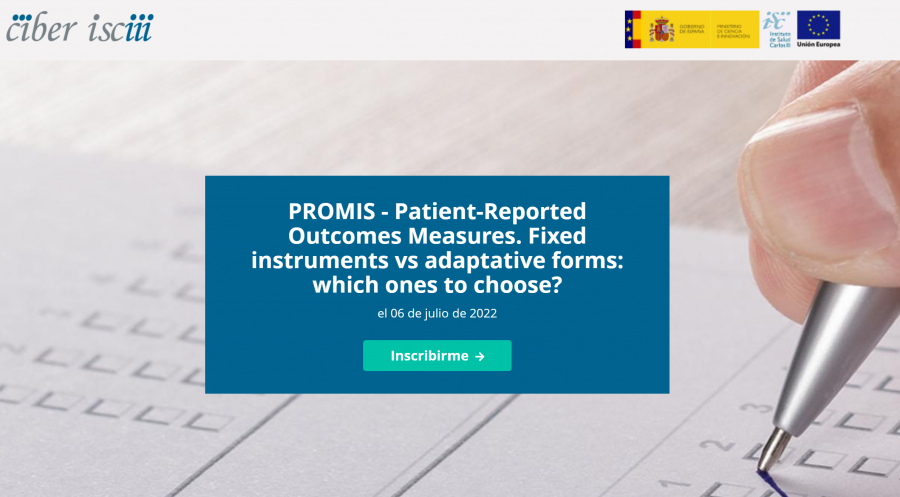 PROMIS - Patient-Reported Outcomes Measures. Fixed instruments vs adaptative forms: which ones to choose?