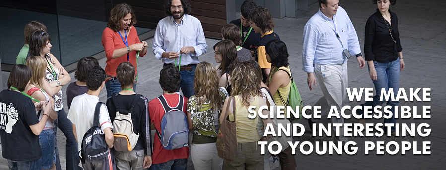 We make science accessible and interesting to young people